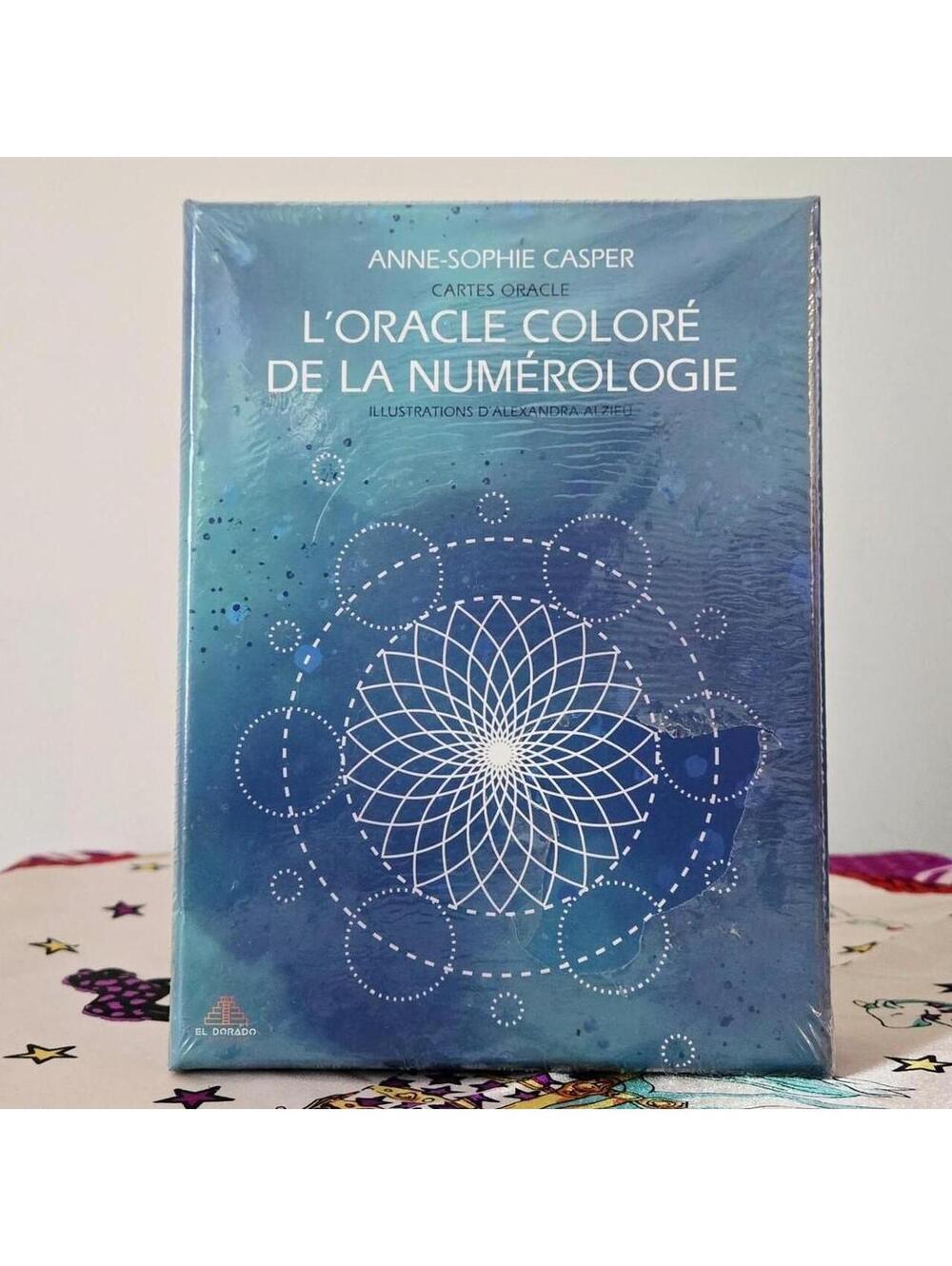 ✨️NEW✨️ Sealed L'oracle Coloré de la Numérologie Deck Anne-Sophie Casper